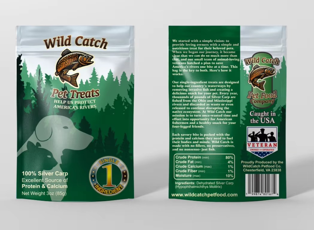 Wild Catch Pet Treats bag